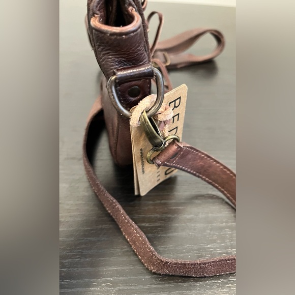 NWT Bed Stu Buffy Small Women’s Leather Crossbody Purse Teak Dip Dye - Picture 13 of 16